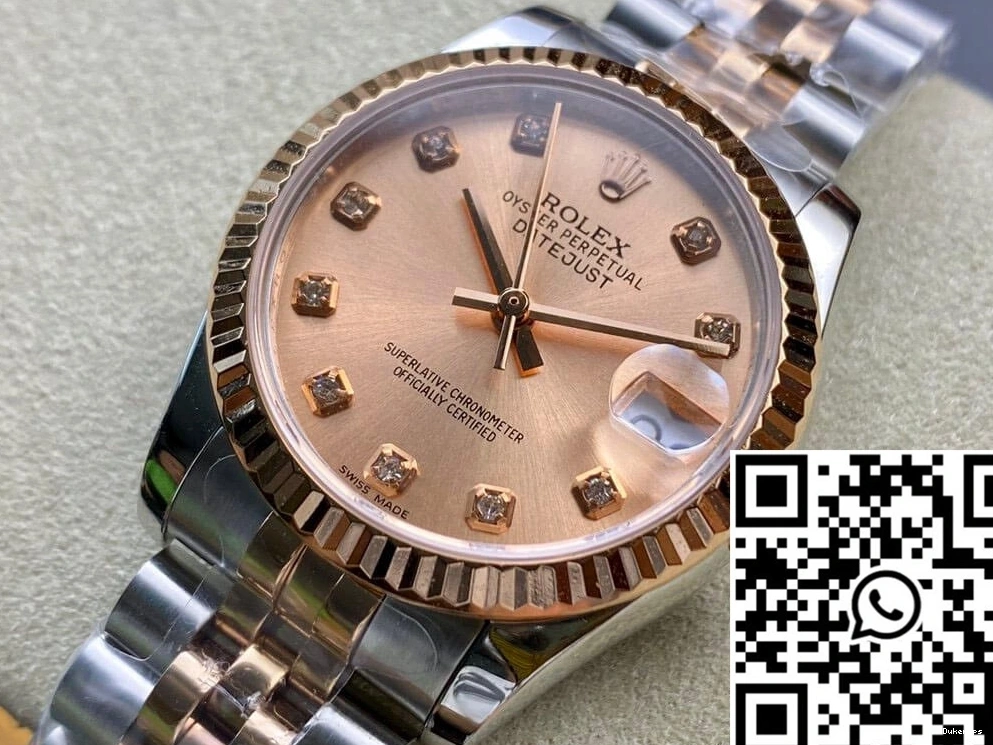 Factory EW M278271-0024 31MM Rose Rolex Gold Datejust 0426